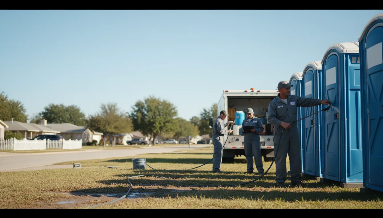 Long-Term Portable Toilet Rental in Seville, GA near me